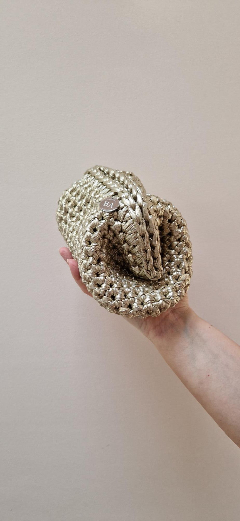 Bimba Small Clutch Bag - Champagne