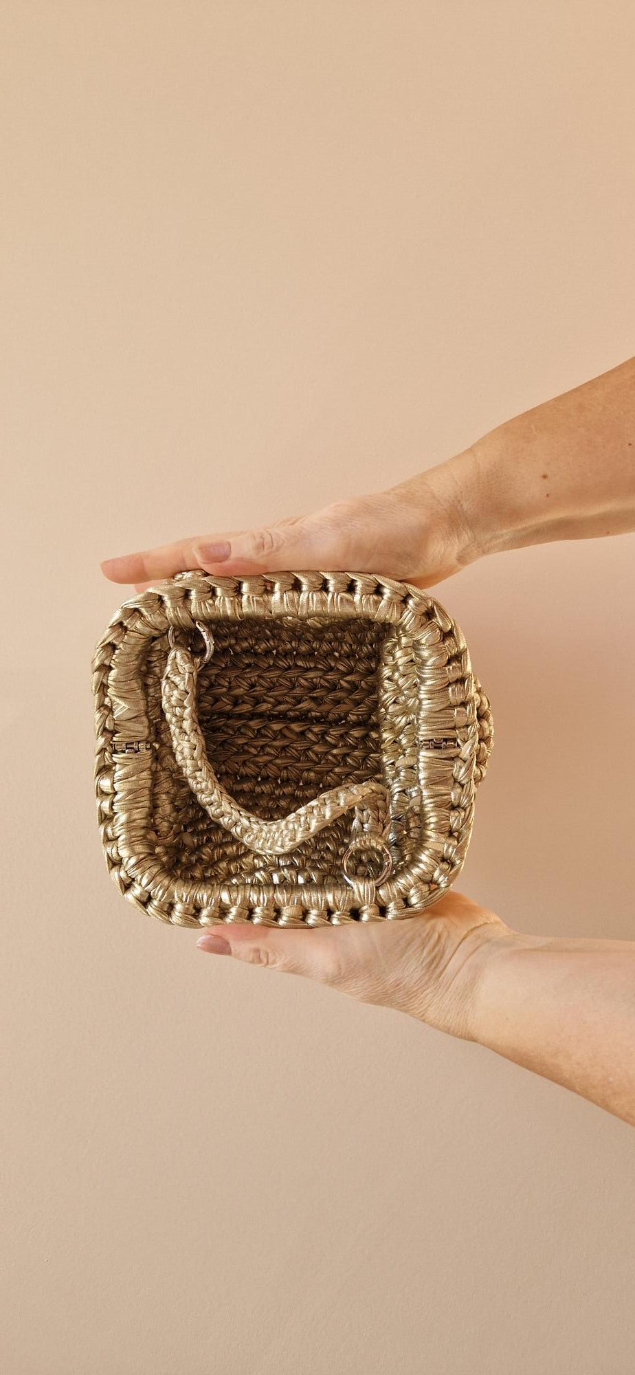 Bimba Small Clutch Bag - Champagne