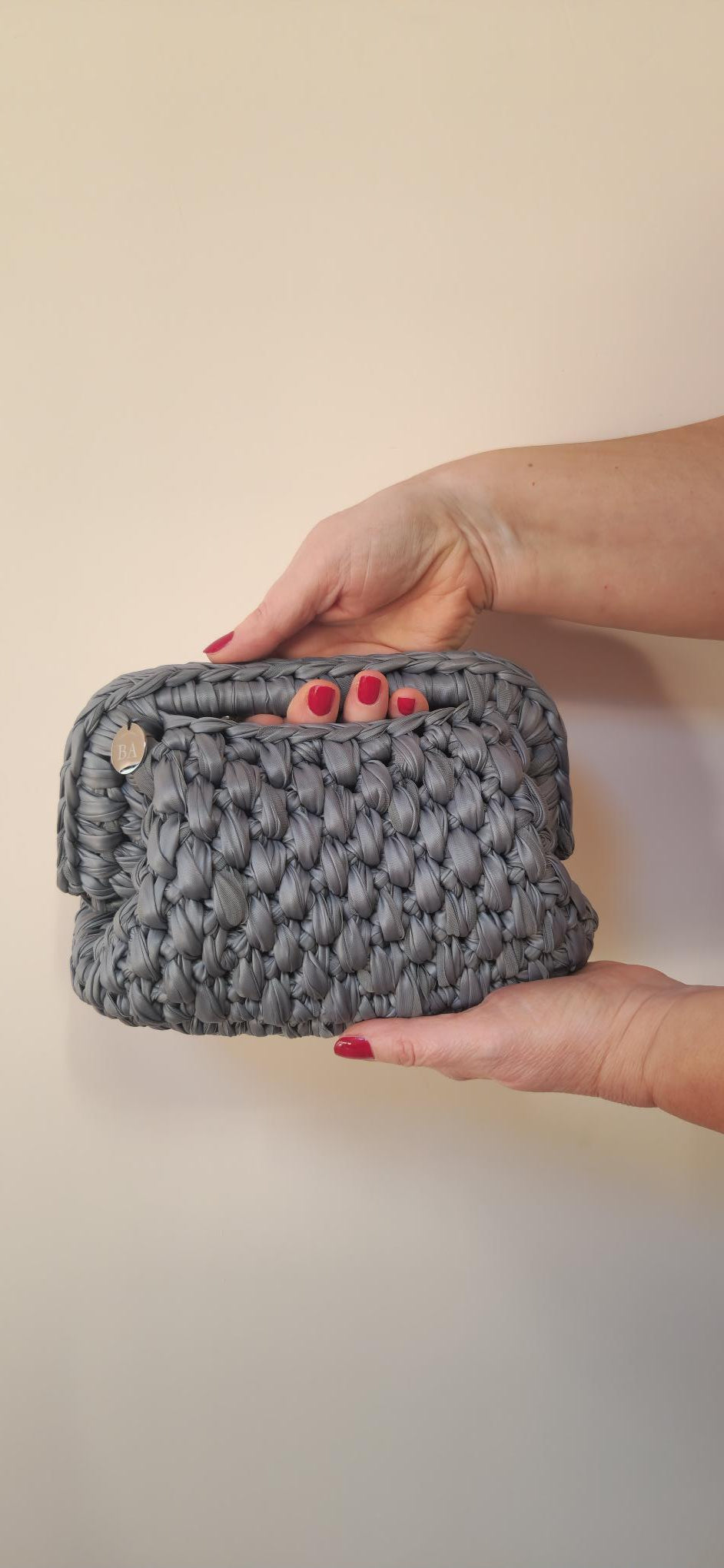 Bimba Medium Clutch Bag - Gray