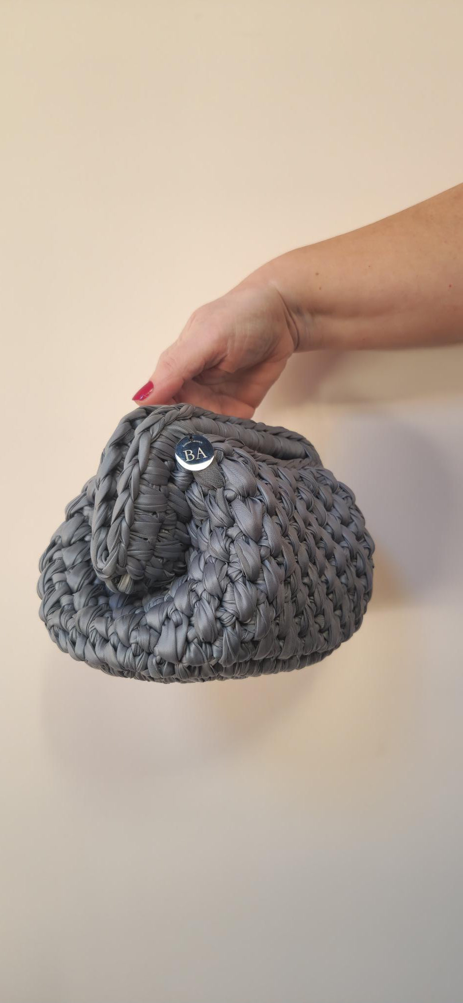 Bimba Medium Clutch Bag - Gray