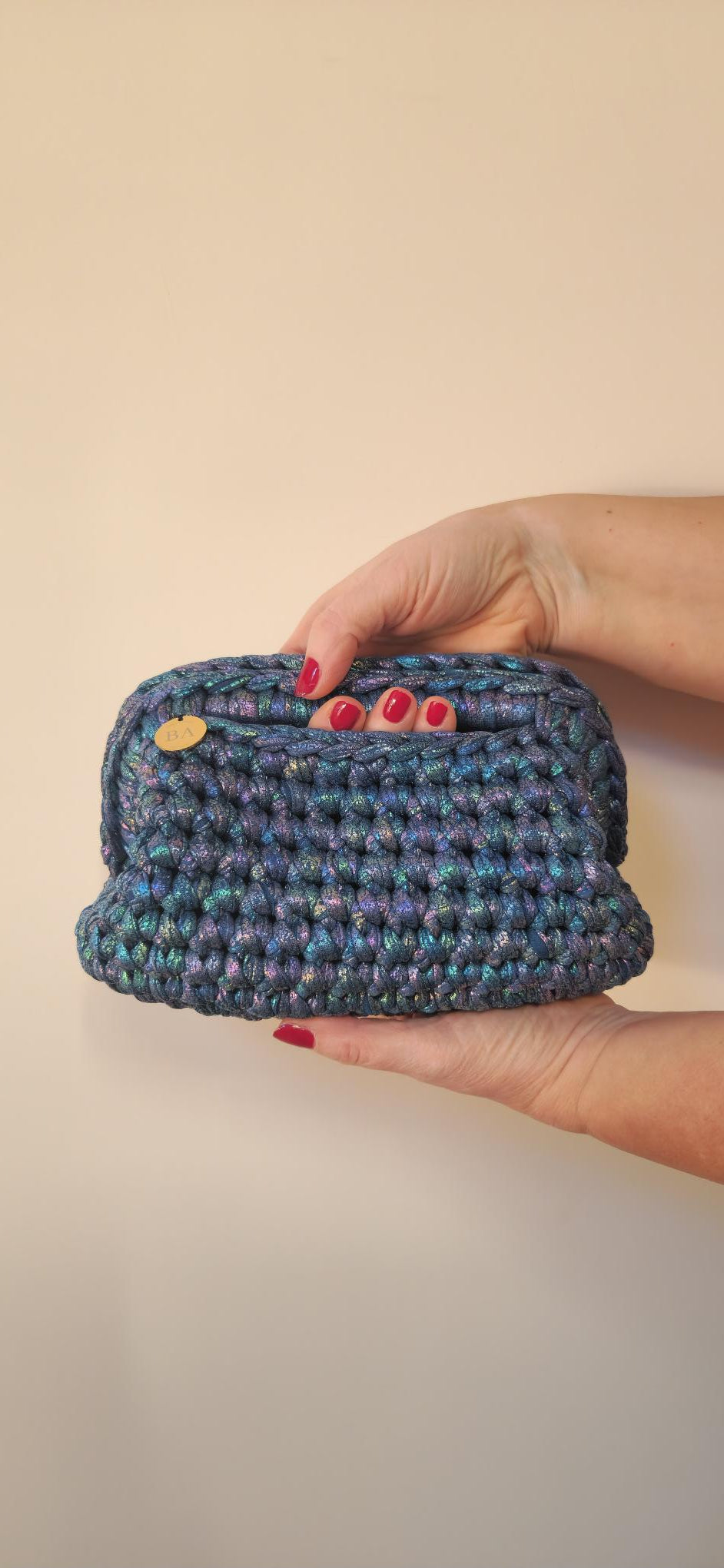 Bimba Medium Clutch Bag - Sparkling Blue