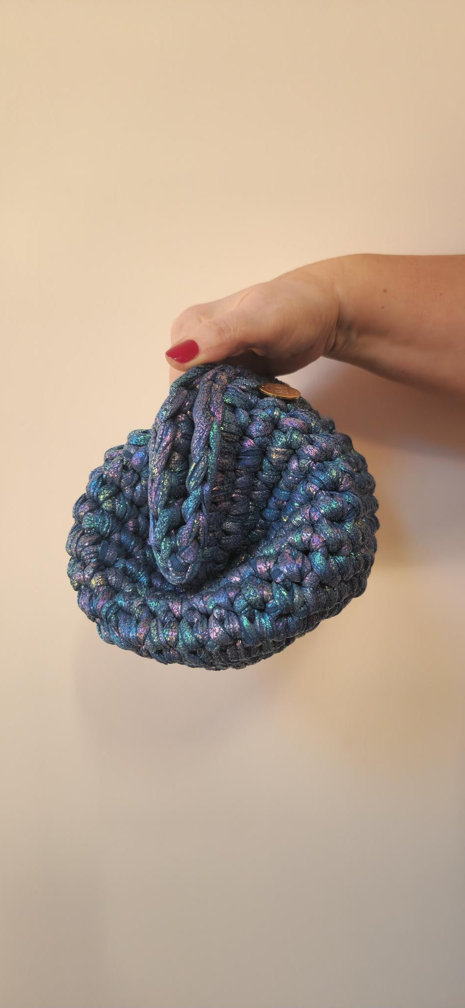 Bimba Medium Clutch Bag - Sparkling Blue