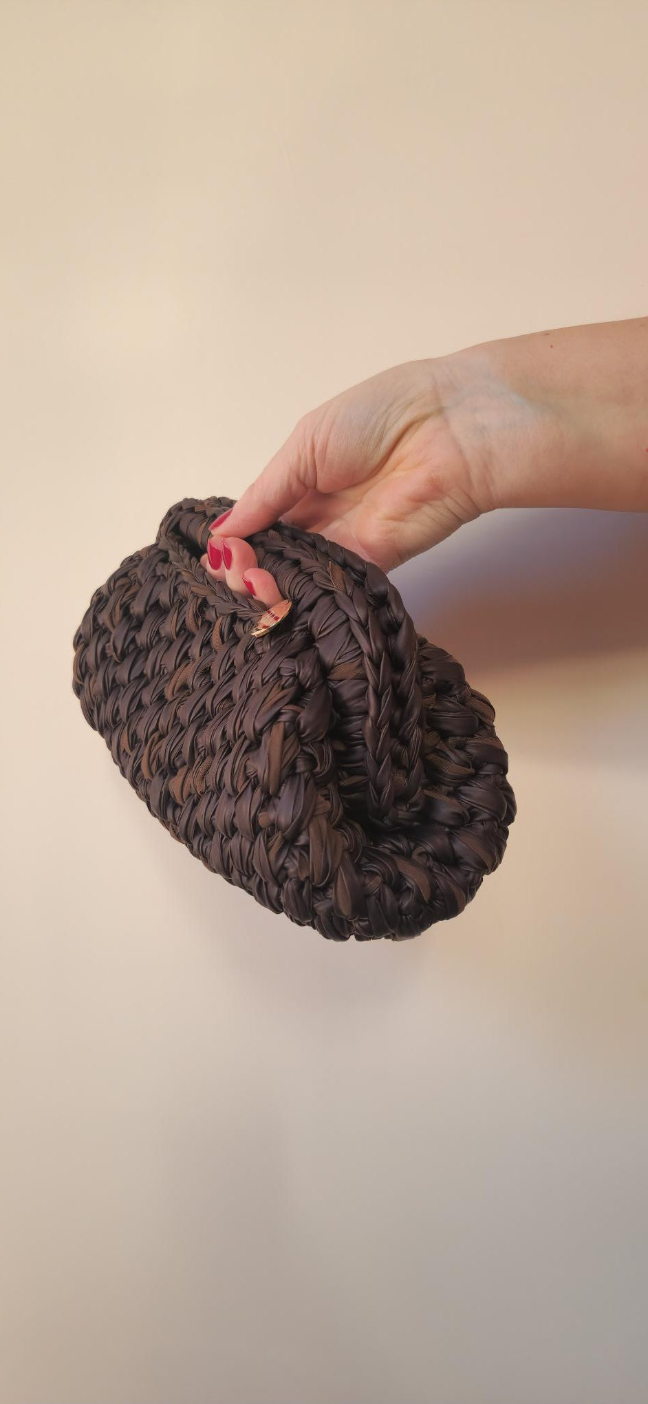 Bimba Medium Clutch Bag - Brown