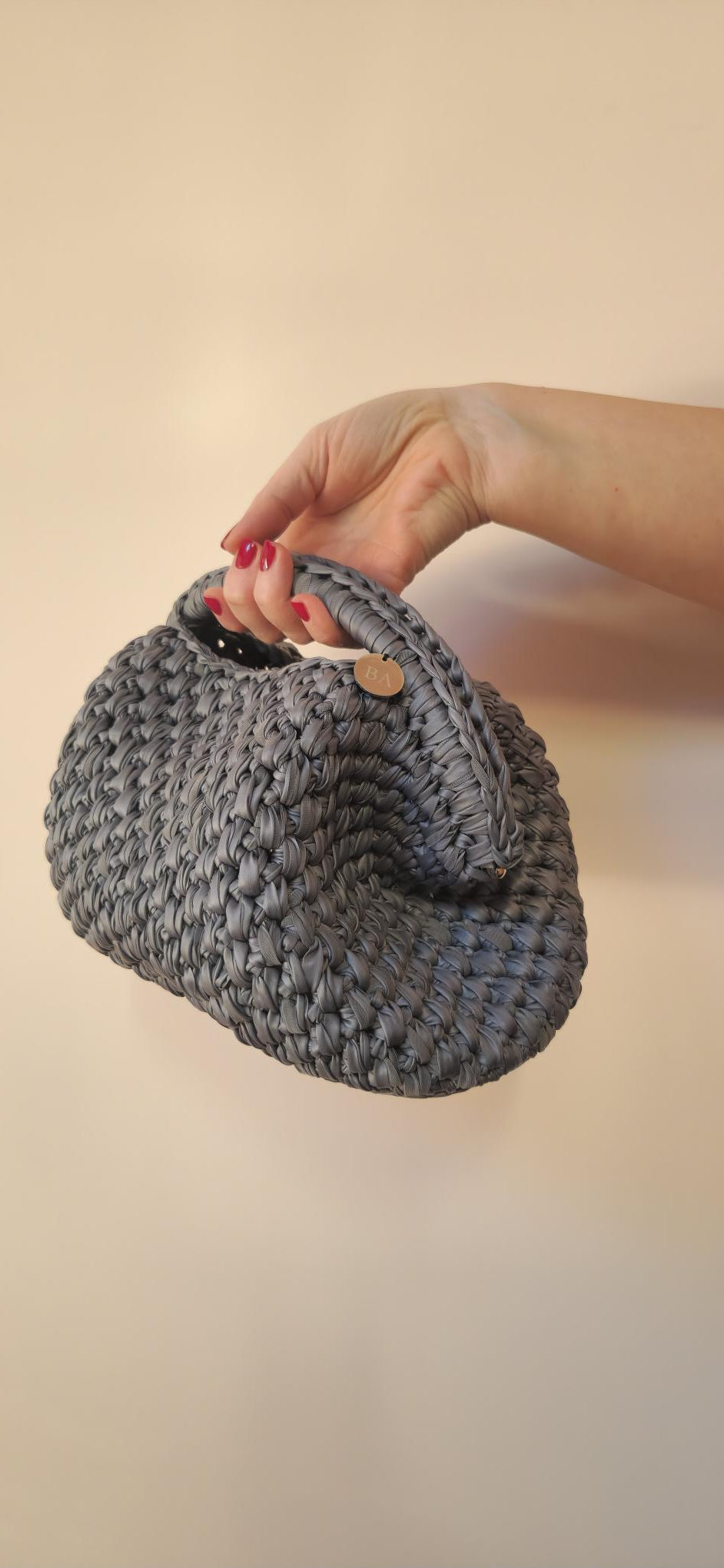 Arabella Large Clutch Bag - Gray