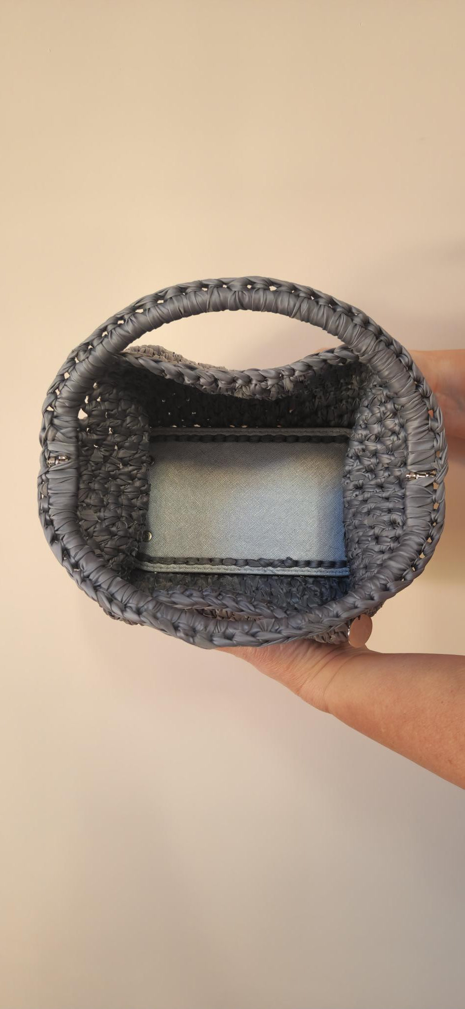 Arabella Large Clutch Bag - Gray