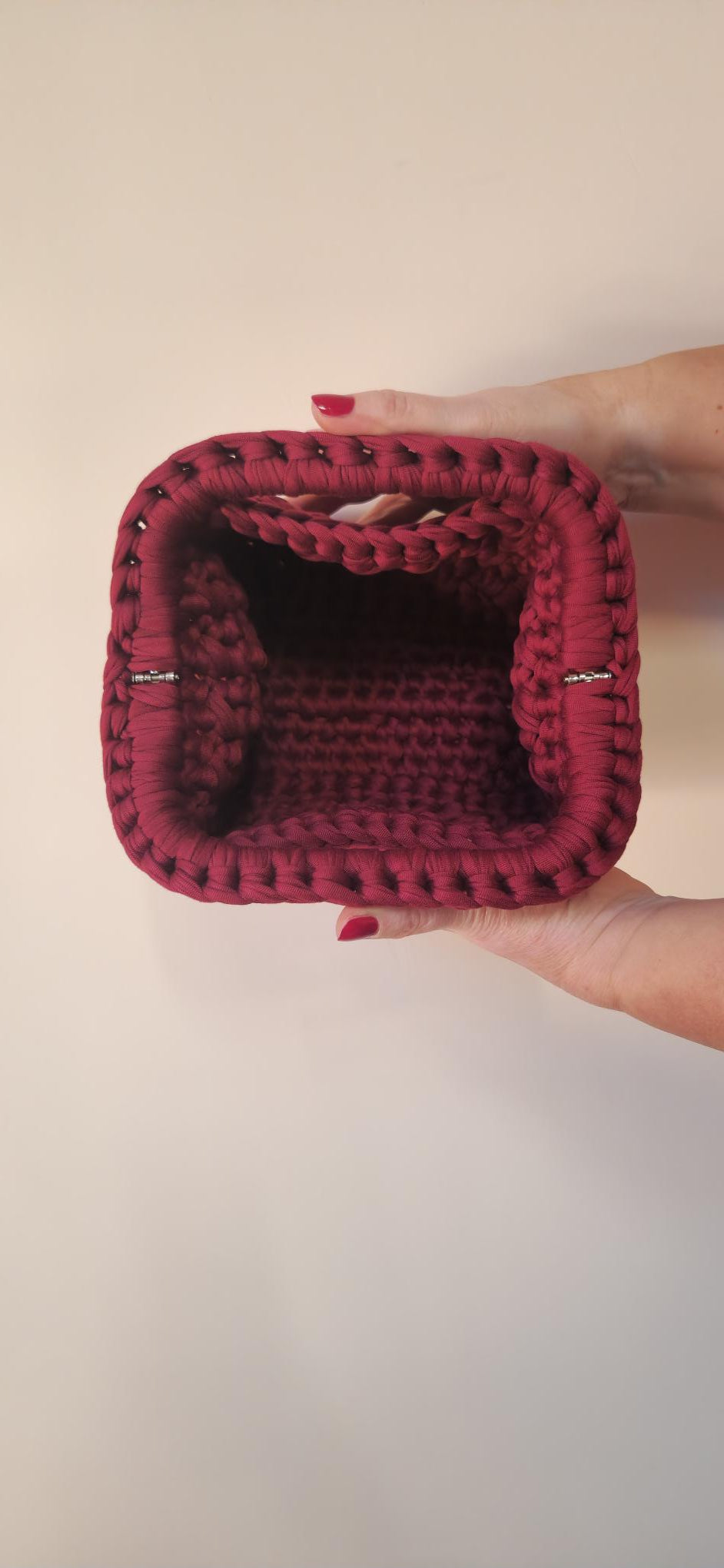 Bimba Medium Clutch Bag - Burgundy