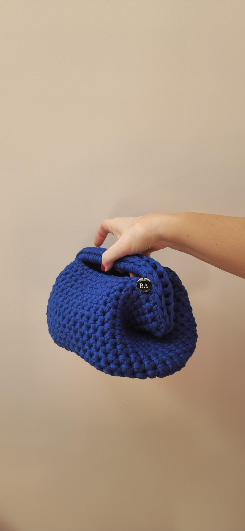 Bimba Medium Clutch Bag - Blue