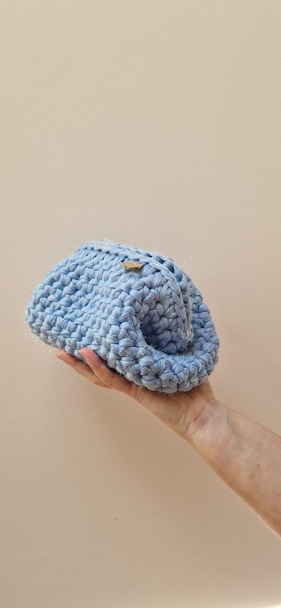 Bimba Small Clutch Bag - Sparkling Light Blue