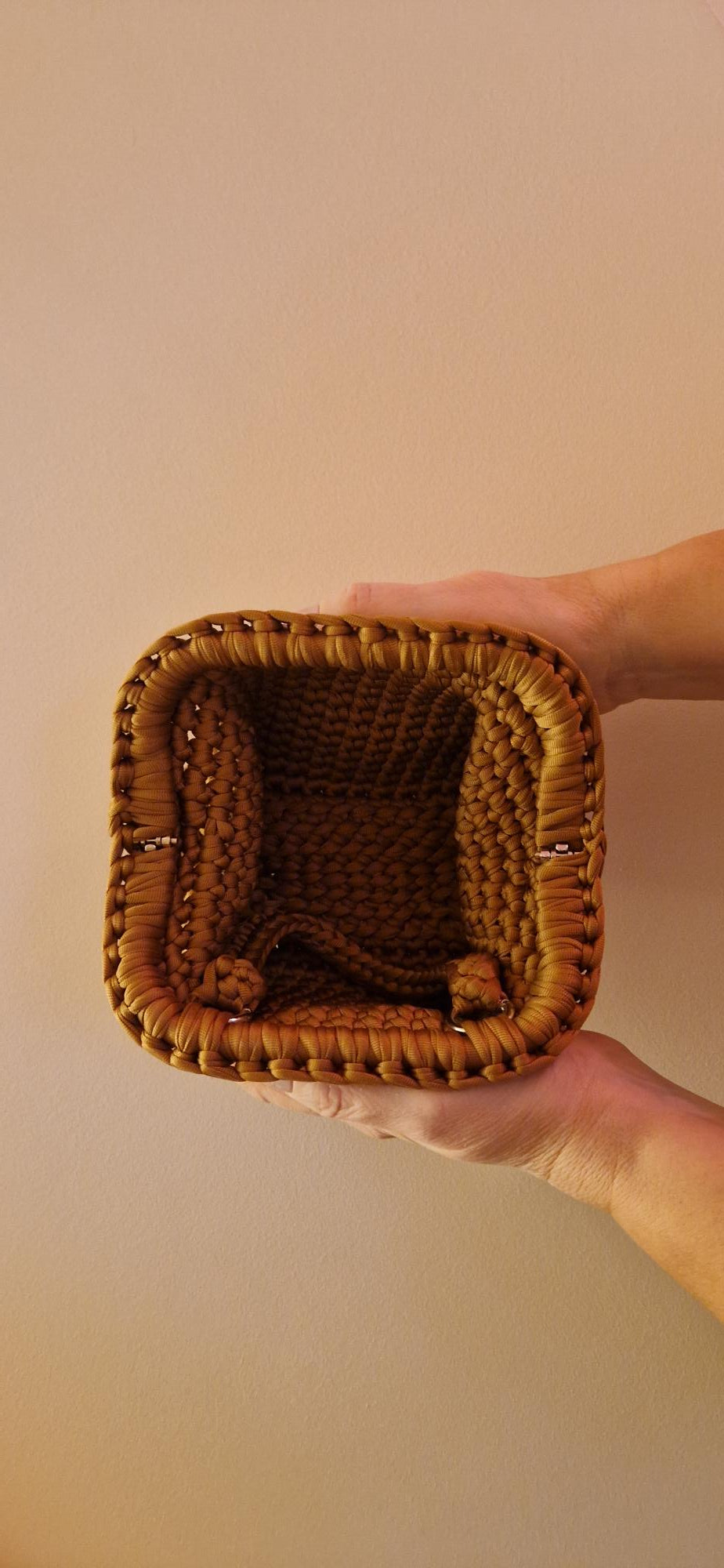 Bimba Small Clutch Bag - Camel Brown