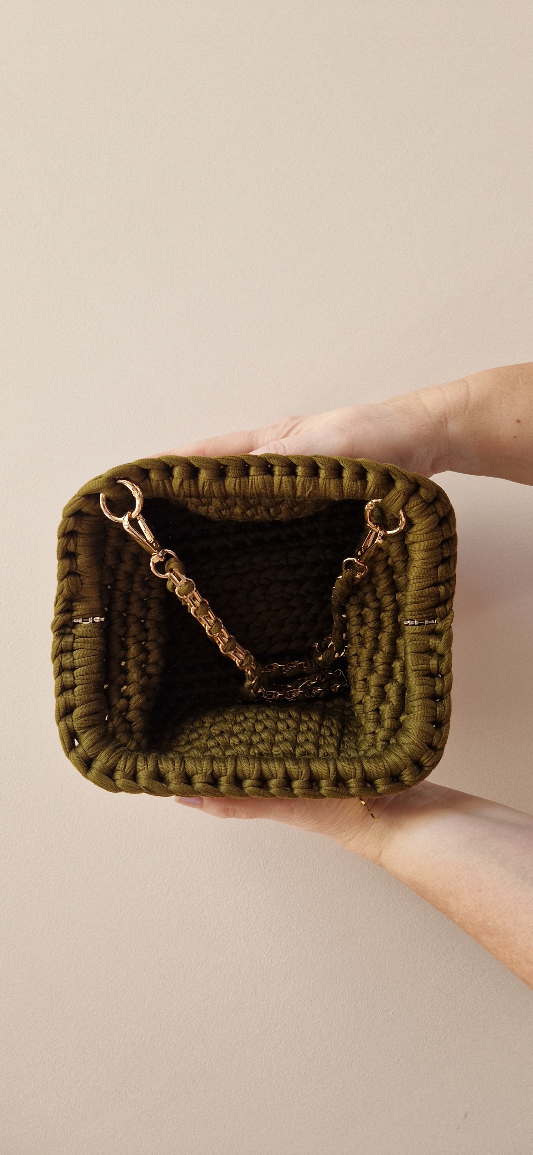 Bimba Medium Clutch Bag - Musk Green